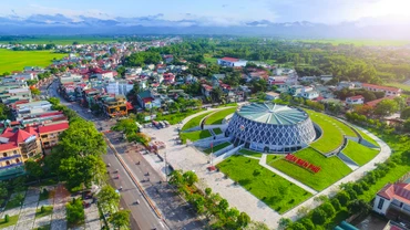 Một góc thành phố Điện Biên Phủ khang trang, rực rỡ hôm nay. (Ảnh: Sở Văn hóa, Thể thao và Du lịch tỉnh Điện Biên)