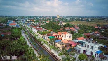 Công tác xây dựng nông thôn mới nâng cao, kiểu mẫu trên địa bàn tỉnh Nam Định tiếp tục đạt nhiều kết quả quan trọng.