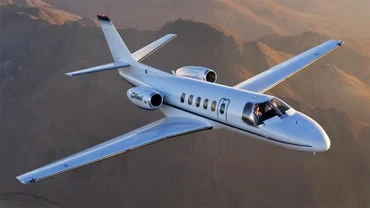 Hình ảnh máy bay Cessna C550 Citation Bravo. (Nguồn: privatefly.com)