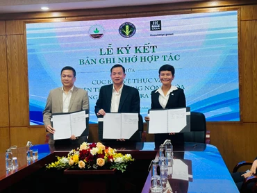 Cục Bảo vệ thực vật, Viện Thổ nhưỡng nông hóa và Công ty TNHH Yara Việt Nam ký kết bản ghi nhớ hợp tác phát triển sản xuất nông nghiệp bền vững.