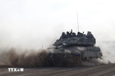 Israel tuyên bố giành được quyền kiểm soát toàn diện ở hành lang Philadelphi. (Ảnh: THX/TTXVN)