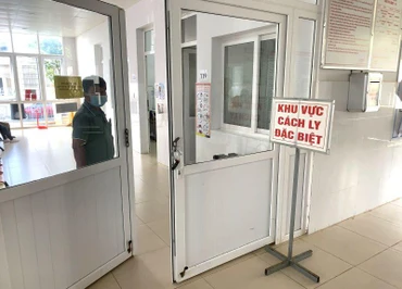 Khu vực cách ly điều trị bệnh nhân mắc Covid-19 nặng tại Bệnh viện đa khoa vùng Tây Nguyên.
