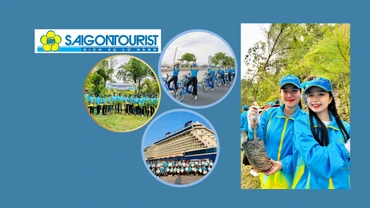 Lữ hành Saigontourist: Chúng tôi chọn: Sống xanh - du lịch xanh - giá trị vững bền