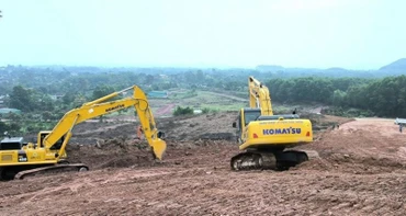 Cào bóc hữu cơ cao tốc bắc-nam giai đoạn II đoạn qua Hà Tĩnh.