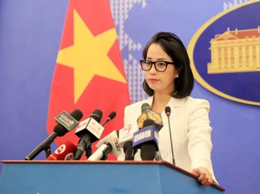Người Phát ngôn Bộ Ngoại giao Việt Nam Phạm Thu Hằng. (Ảnh: Bộ Ngoại giao Việt Nam)