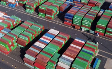 Cảng Felixstowe của Anh, ngày 13/10/2021. (Ảnh: Reuters)