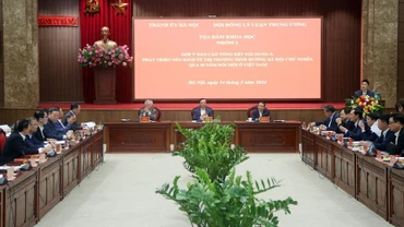 Quang cảnh buổi tọa đàm chiều 14/3.