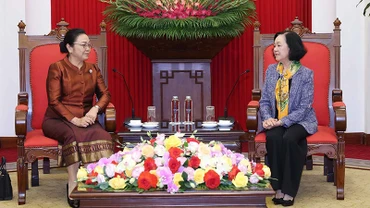 Quan hệ đoàn kết đặc biệt Việt Nam-Lào ngày càng được củng cố và phát triển sâu rộng