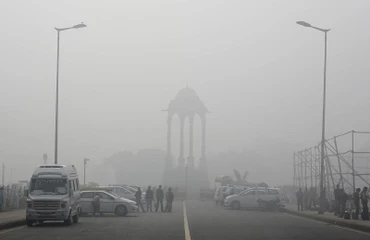 Thủ đô Delhi là thành phố ô nhiễm nhất ở Ấn Độ trong năm 2022. (Ảnh: Reuters)