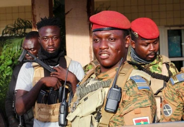 Đại úy Ibrahim Traore, thủ lĩnh cuộc đảo chính gần đây nhất tại Burkina Faso. (Ảnh: Reuters)