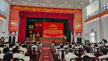Quang cảnh buổi lễ.