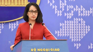 Người phát ngôn Bộ Ngoại giao Việt Nam Phạm Thu Hằng. (Ảnh: Bộ Ngoại giao Việt Nam)