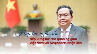 Hợp tác nghị viện tiếp xung lực cho quan hệ giữa Việt Nam với Singapore, Nhật Bản