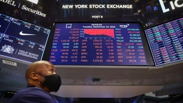 Bên trong Sàn giao dịch chứng khoán New York tại Mỹ, ngày 13/9. (Ảnh: Reuters)