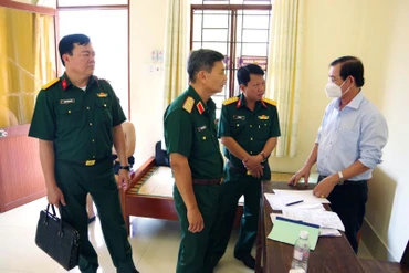 Đoàn công tác kiểm tra phúc tra sức khỏe thanh niên tại thành phố Sóc Trăng.