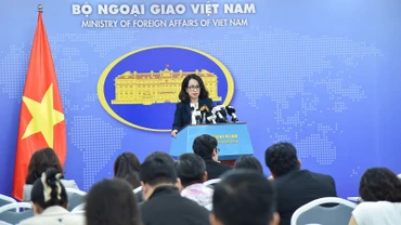 Người phát ngôn Bộ Ngoại giao Việt Nam Phạm Thu Hằng. (Ảnh: Bộ Ngoại giao Việt Nam)