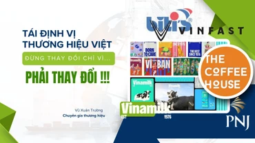 Tái định vị thương hiệu Việt
