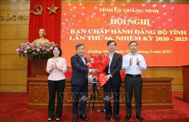 [Video] Đồng chí Vũ Quyết Tiến được bầu giữ chức vụ Phó Bí thư Tỉnh ủy Quảng Ninh