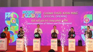 Khai mạc Triển lãm Quốc tế ngành lương thực, thực phẩm TP Hồ Chí Minh