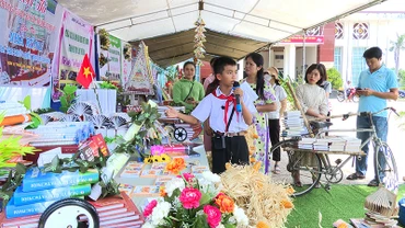 Giới thiệu không gian trưng bày sách về chiến thắng Điện Biên Phủ