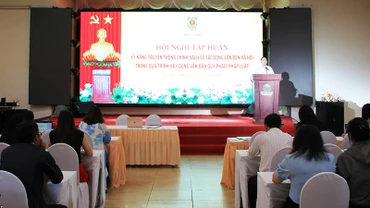 Quang cảnh hội nghị.