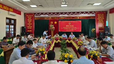 Quang cảnh buổi làm việc.
