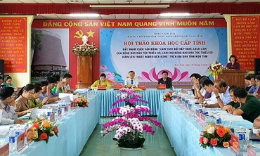 Quang cảnh Hội thảo.