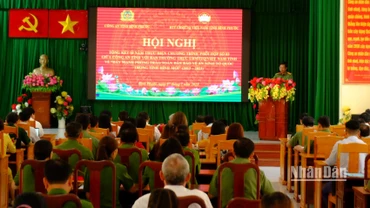 Bình Phước tổng kết 10 năm xây dựng phong trào bảo vệ an ninh Tổ quốc.