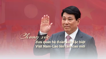 Chung sức đưa quan hệ đoàn kết đặc biệt Việt Nam-Lào lên tầm cao mới