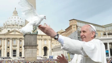 Hình ảnh Giáo hoàng Francis vào năm 2013. (Ảnh: Tân Hoa xã)