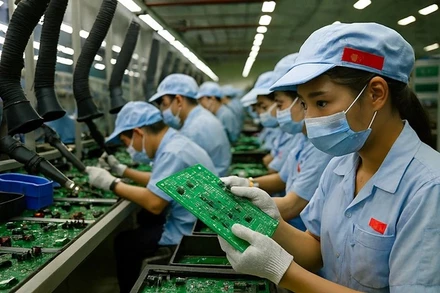 Doanh nghiệp thực hiện dự án sản xuất thiết bị điện tử được hưởng ưu đãi về thuế thu nhập doanh nghiệp. 