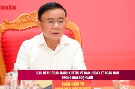 [Video] Ban Bí thư ban hành Chỉ thị về bảo hiểm y tế toàn dân trong giai đoạn mới