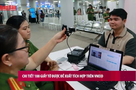 [Video] Đề xuất tích hợp 188 loại giấy tờ lên VNeID