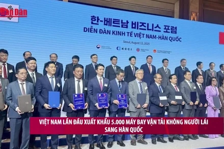 [Video] Việt Nam lần đầu xuất khẩu 5.000 máy bay vận tải không người lái sang Hàn Quốc 