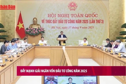 [Video] Đẩy mạnh giải ngân vốn đầu tư công năm 2025 