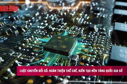 [Video] Luật Chuyển đổi số: Hoàn thiện thể chế, kiến tạo nền tảng quốc gia số