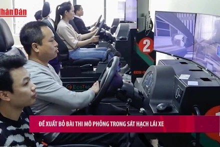 [Video] Đề xuất bỏ bài thi mô phỏng trong sát hạch lái xe