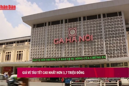 [Video] Ngành đường sắt chính thức mở bán vé tàu Tết Nguyên đán 2026 trên tất cả các kênh