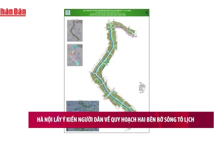 [Video] Hà Nội lấy ý kiến người dân về quy hoạch hai bên bờ sông Tô Lịch
