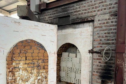 Sản phẩm xi-măng AC50 sau nung.