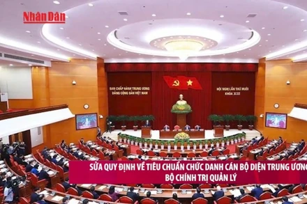 [Video] Sửa quy định về tiêu chuẩn chức danh cán bộ diện Trung ương, Bộ Chính trị quản lý 