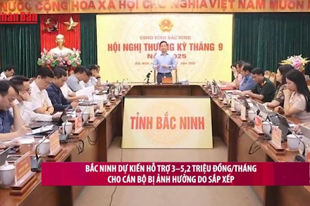 [Video] Bắc Ninh dự kiến hỗ trợ 3 – 5,2 triệu đồng/tháng cho cán bộ bị ảnh hưởng do sắp xếp