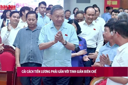 [Video] Cải cách tiền lương phải gắn với tinh giản biên chế