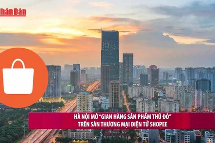 [Video] Hà Nội mở “Gian hàng sản phẩm Thủ đô” trên sàn thương mại điện tử Shopee 