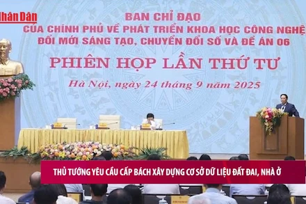 [Video] Thủ tướng yêu cầu cấp bách xây dựng cơ sở dữ liệu đất đai, nhà ở