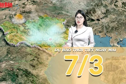 [Video] Dự báo thời tiết đêm nay và ngày mai 7/3/2026: Cả nước chuyển tạnh ráo, vùng biển phía Bắc có gió giật mạnh