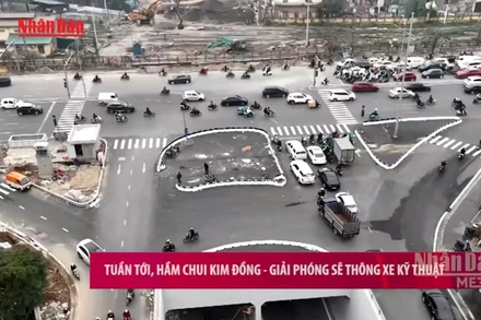 [Video] Tuần tới, hầm chui Kim Đồng – Giải Phóng sẽ thông xe kỹ thuật