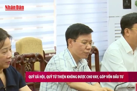 [Video] Quỹ xã hội, quỹ từ thiện không được cho vay, góp vốn đầu tư