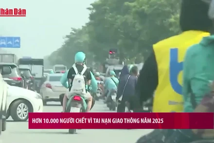 [Video] Hơn 10.000 người chết vì tai nạn giao thông năm 2025