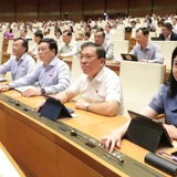 Quốc hội biểu quyết thông qua Luật sửa đổi, bổ sung một số điều của Luật Giáo dục.